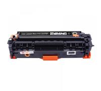 PHOVYAFI Compatible Toner Cartridge Set For Color Pro MFP M476dn M476dw M476nw Includes 4 Color 312A CF380A CF381A CF382A CF383A(Black)