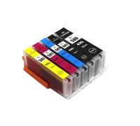 PHOVYAFI Compatible With Printer Supplies PGI-580 CLI-581 Ink Cartridge For TS705 TR7550 TR8550 TS6150 TS8150 TS9150 TS9155(5pcs)