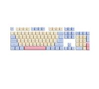 PHOVYAFI Cute Marshmallow Style 132 PBT Dye Sublimation XDA Profile Keycaps