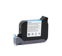 PHOVYAFI ECO Solvent Ink Cartridge JS12M 12.7MM Fast Dry Ink For Non Encrypted Handheld Inkjet Printers Compatible Solutions(Black)