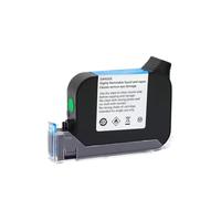 PHOVYAFI ECO Solvent Ink Cartridge JS12M 12.7MM Fast Dry Ink For Non Encrypted Handheld Inkjet Printers Compatible Solutions(Green)