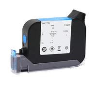 PHOVYAFI Handheld Thermal Inkjet Printer JS12 JS12M 600DPI 12.7mm EcoSolvent Ink Cartridge Compatible(Blue)