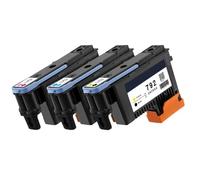 PHOVYAFI Latex Printhead CN702A CN703A CN704A Compatible With DesignJet L26100 L26500 L26800 Latex 210 260 280 Printer(3 Pieces)