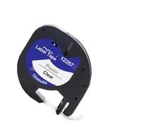 PHOVYAFI Multicolor Label Tape Compatible With LT100H Label Maker For 91201 12267 91202 91203 91204 91205 91200(Clear)