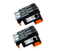 PHOVYAFI Printhead Replacement Compatible With 72 72 C9380A C9383A C9384A For T770 T790 T1120 T1100 T2300 Printers(2SET)