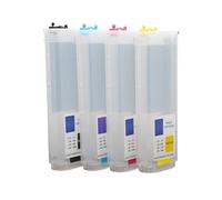PHOVYAFI Refillable Ink Cartridge 4Color 280ML 10 82 Compatible With Designjet 500 500PS 800 800PS Printers With Chip
