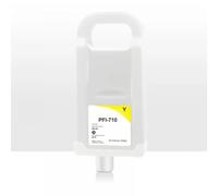 PHOVYAFI Refillable Ink Cartridge Compatible With TX-2000 TX-3000 TX-4000 Printers 700ML Set Of 5 Colors With Permanent Chip(PFI-710 Y)