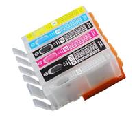 PHOVYAFI Refillable Ink Cartridges With Auto Reset Chips Compatible With MG5710 MG6810 MG7710 Printers For PGI 170 CLI 171(6 colors)