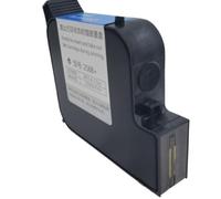 PHOVYAFI Universal 25.4mm Ink Cartridge Nozzles In Black White Red Blue For Handheld Inkjet Printers(Black)