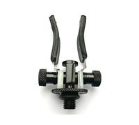 Phoxinus 2x alloy 30cm mini buzz bars and 2x adjustable coloured butt rests. Suitable for rod pods, bank sticks, etc. (2x Black Adjustable Anodised Aluminium Butt Rest & 2x Mini Buzz Bars)