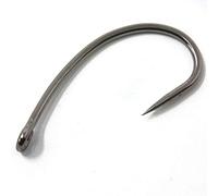 Phoxinus Curve Shank Carp Hooks, 10 Pack, Barbless, Size 4. Fishing hooks ideal for hair rigs etc. Tackle, equipment, accessories