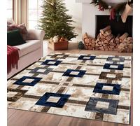 PHP Luxury Large Living Room Rug - Super Soft Abstract Majestic Pattern Design Heavyweight Hallway Rug Machine Washable Area Rugs Des 2-160 x 230 cm