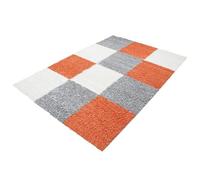 PHP Super Soft Fluffy Shaggy Rug Anti-Slip Area Rugs for Floor, Bedroom, Living Room, Kitchen, Hallways Runner Rug(60cm x 110cm (2ft x 3ft 7"), RUST)