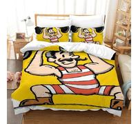 PHQAZWSXE Stark 3D Bettwäsche charmant Bettbezug-Set Teenager Junge Mit Kissenbezügen Reißverschluss Für Geschenke Für Jungen Und Mädchen Single（140x200cm）