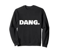 Phrase on a Plain Background Statement Piece Sweatshirt