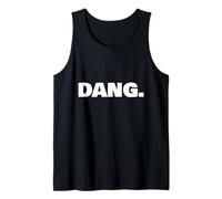 Phrase on a Plain Background Statement Piece Tank Top