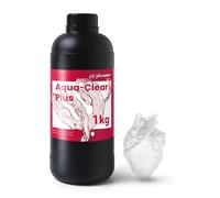 phrozen 3D Printer Rapid Resin [Aqua Clear Plus], 405nm LCD UV-Curing Photopolymer Resin, Low Shrinkage, Transparent Visual, Low Odor, Non-Brittle, Easy to Print, Fast Printing (1KG)