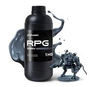 Phrozen RPG Resin | 3D Printing Resin for 405um LCD Printer | Flexible Tough UV-Curing Resin w/ 8K Precision | Impact-Resistant, Non-Brittle | Designed for RPG, Wargaming Models - Gray (1kg)