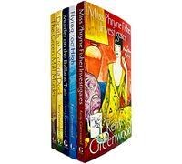 Phryne Fisher Murder Mystery Series Books 1-5 Collection Set by Kerry Greenwood (Miss Phryne Fisher Investigate,Flying Too High,Murder on the Ballarat Train,Death at Victoria Dock & Green Mill Murder)