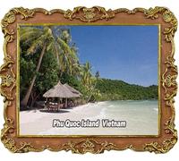 PHU QUOC Island Vietnam Refrigerator Magnets Travel Souvenir Fridge Decoration Magnet