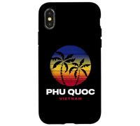 Phu Quoc Vietnam Beach Retro 80s Style Case for iPhone X/XS