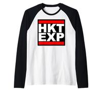 Phuket Expat HKT EXP Digital Nomad Thailand Work and Travel Raglan Baseball Tee