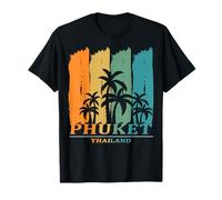 Phuket Thailand Palm Trees at the Beach Vacation Souvenir T-Shirt