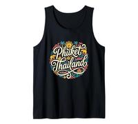 Phuket Thailand Thai Elephants Asia Vacation Tank Top