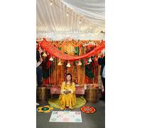 Phulkari Bridal Entry Chadar with Colorful Tassels and 4 Holding Sticks - Traditional Sikh & Islamic Wedding Ceremony Viyaah Décor - Punjabi Wedding Bride Entry Canopy
