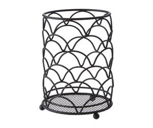 PHW by prime furnishing Premier Housewares Elegant Deco Utensil Holder | Functional Design Kitchen Utensil Holder For Storing Things | Secured Base Cooking Utensil Holder | Stable Holder For Kitchen