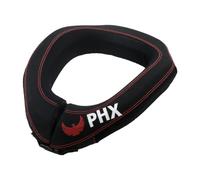 PHX Helios Surge Race Collar Neck Brace, Lightweight Motorcycle Neck Protector for Motocross Dirt Bike ATV Karting Downhill MTB, Youth & Adult, Black