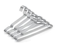PHYDELU Wire Hangers 40 Pack， Steel Stainless Metal Wire Clothes Hangers，Chrome Heavy Duty Coat Hanger Cheap Bulk Aluminum Strong Dry Cleaner Hangers Ultra Thin Space 16.5 Inch