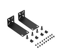 PhyinLan Rack Mount Kit for 10.6 inch Switches, Adjustable Rack Ears for Netgear, Cisco, D-Link, TRENDnet and HP Products, Mount 10.6" Wide to 19" Equipment, Adjustable Hole Distance 14-30mm