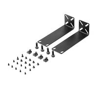 PhyinLan Rack Mount Kit for 7.9 inch Switches, Adjustable Rack Ears for Netgear, Cisco, D-Link, TRENDnet and HP Products, Mount 7.9" Wide to 19" Equipment, Adjustable Hole Distance 14-30mm