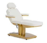 physa Electric Beauty Bed - 3 motors - 300 W - 195 x 60 x 62 - 82 cm - 200 kg - white/gold PHYSA VARESE WHITE