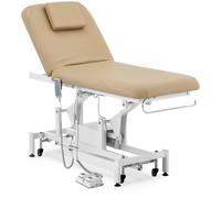 physa Electric Massage Table - 2 motors - 200 W - 187 x 70 x 68 - 90 cm - 200 kg - white/dark beige PHYSA LYON BEIGE_PH