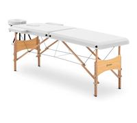 physa Folding Massage Table - 2 zones - 185 x 70 x 62 - 86 cm - 220 kg - white PHYSA VANNES WHITE