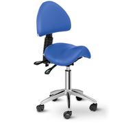 physa Saddle Chair with Back Support - 550 - 690 mm - 150 kg - Blue PHYSA BERLIN BLUE