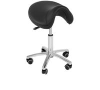 physa Saddle Stool - 480-625 mm - 150 kg - Black SORANO SH-61