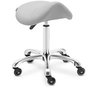 physa Saddle Stool - 570 - 750 mm - 150 kg - Light grey YORK LIGHT GRAY