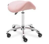 physa Saddle Stool - 570 - 750 mm - 150 kg - Powder pink YORK POWDER PINK