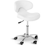 physa Stool Chair with Back - 450- 590 mm - 150 kg - White PHYSA ANDRIA WHITE