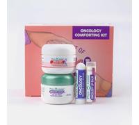 PhysAssist - Comfort Kit for Chemo and Radio Patients, The Gift of Love, Faith and Support, 2-1.5 oz Face and Body Cream Plus Lip Balm and Roll-on