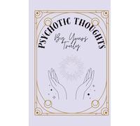 Physchotic Thoughts Journal: Witchy Journal for Chaotic Minds | Dark Feminine Aesthetic Notebook | Tattoo Font Cover | Cozy Grunge Diary for Intrusive Thoughts, Shadow Work, or Daily Writing