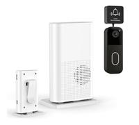 PHYSEN Wireless Doorbell Extender Kit, 260m Range, Portable For Home | Compatible With Blink Doorbell (1st & 2nd Gen). 58 Tunes & 5 Volume Levels. No Plug-In Required, Ideal For Home, Office