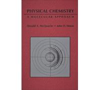 Physical Chemistry : A Molecular Approach