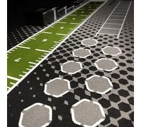 Physical Company Custom Grass, 2 + Vivid or simple colour design per sqm