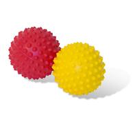 Physical Company Prickle Stimulating Balls, Red & Yellow