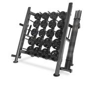 Physical Company PU Studio Barbell Sets with Rack (30 sets)