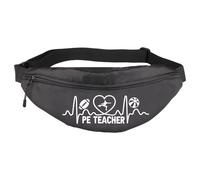 Physical Education Gift PE Teacher Appreciation Gift School Coach Present PE Teacher Fanny Pack Waist Bag (PE Teacher WB EU)
